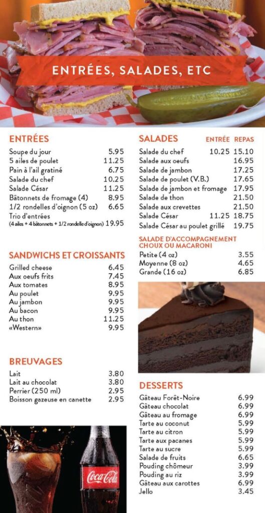 Menu Livraison - Page 2